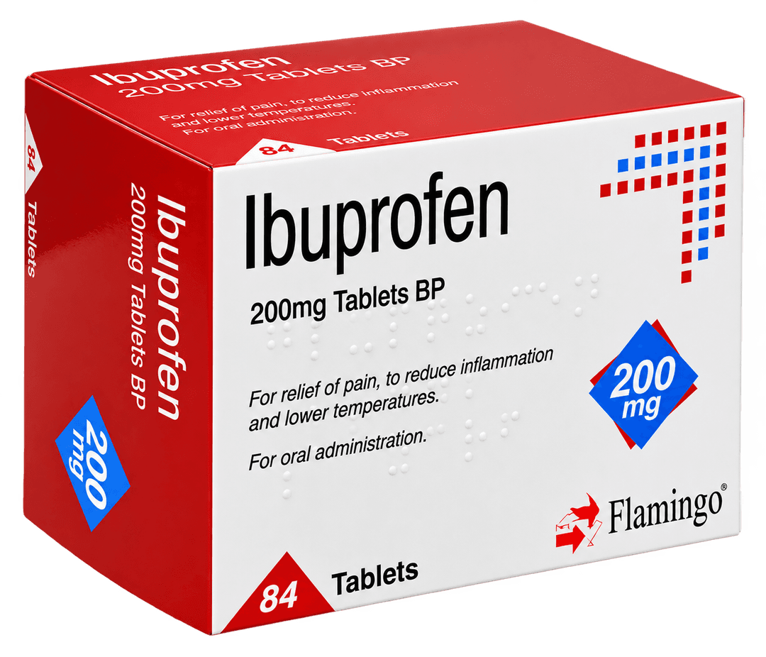 Ibuprofen 200mg Tablets (Pain & Fever - Lower Dose NSAID)