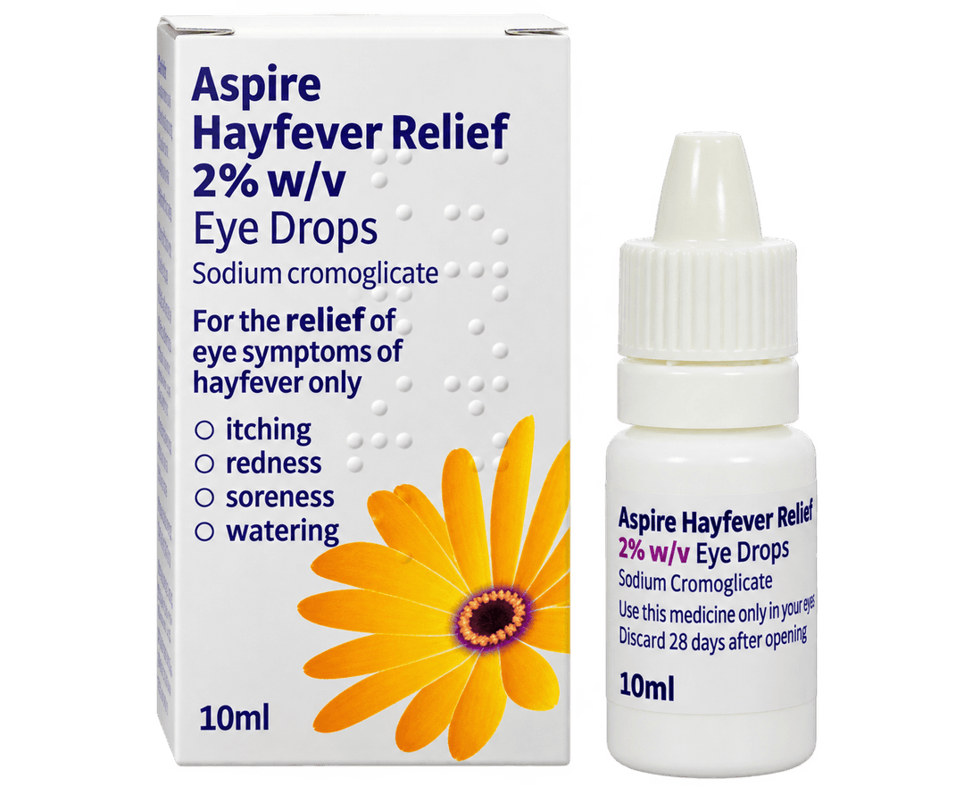 Sodium Cromoglicate 2% Eye Drops (Generic Opticrom - Allergic Conjunctivitis)