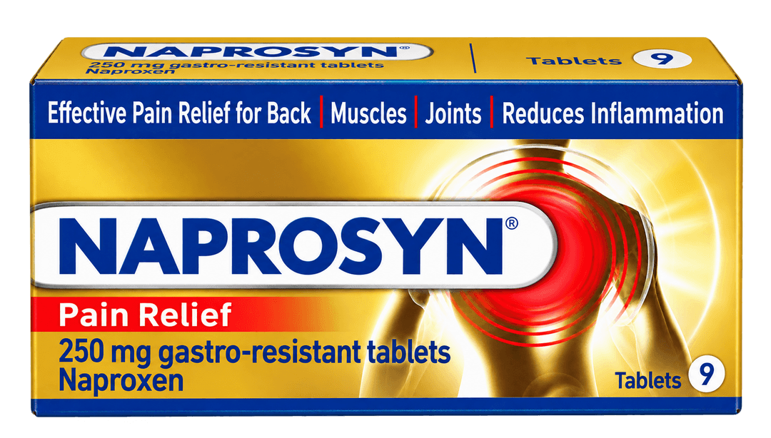 Naprosyn 250mg Tablets (OTC - Period Pain & Acute Pain)