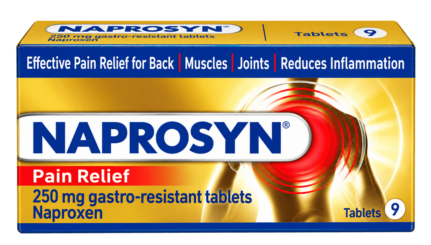 Naprosyn 250mg Tablets (OTC - Period Pain & Acute Pain)