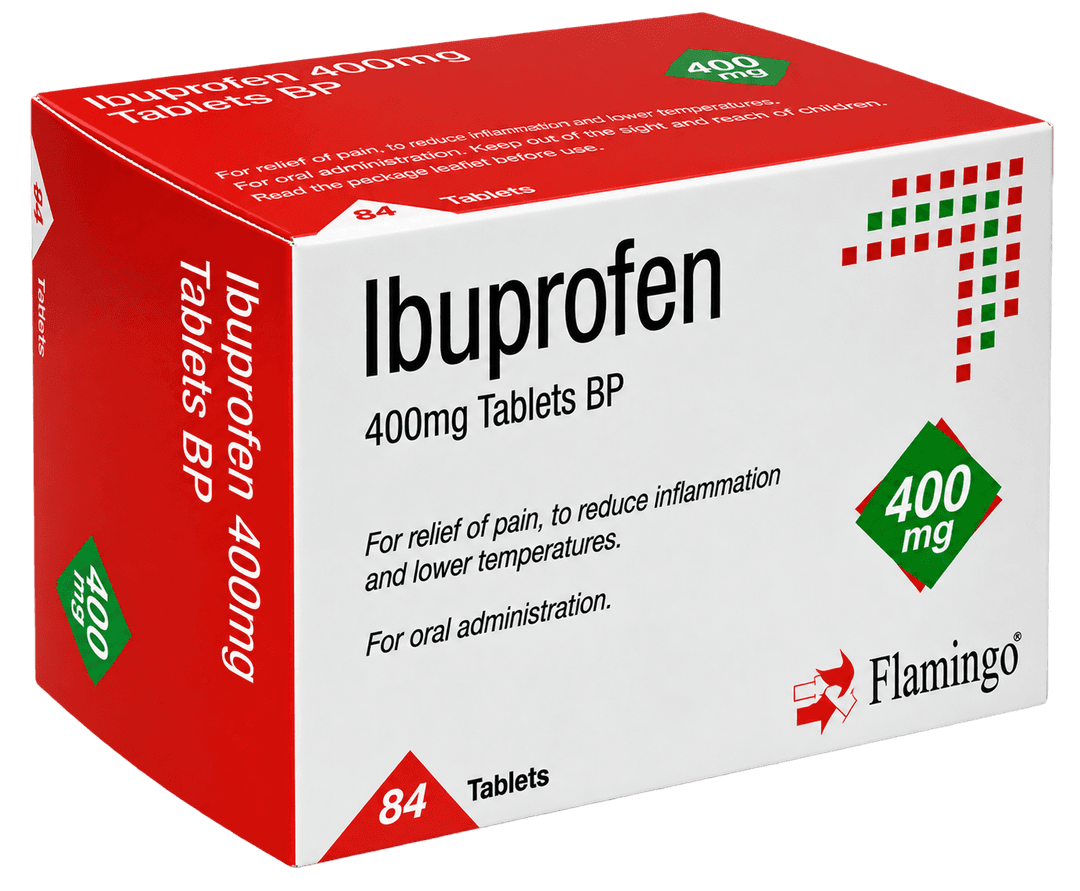 Ibuprofen 400mg Tablets (NSAID - Pain Relief & Anti-Inflammatory)
