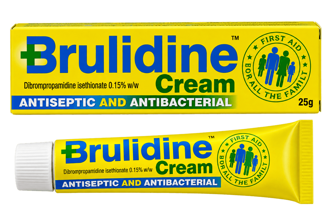 Brulidine 0.15% Antiseptic Cream (Minor Wounds & Skin Infections)