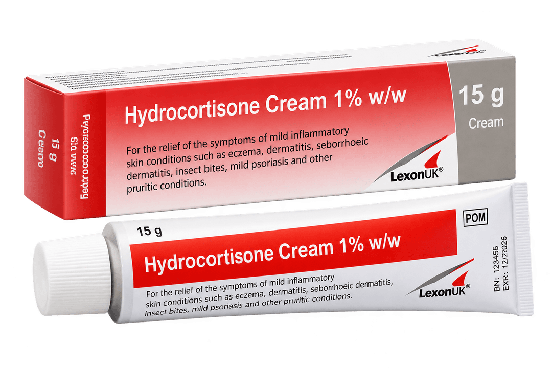 Hydrocortisone 1% Cream (Mild Corticosteroid - Eczema)