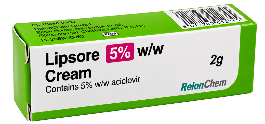 Aciclovir 5% Cream (Generic Zovirax - Cold Sores - Herpes Labialis)