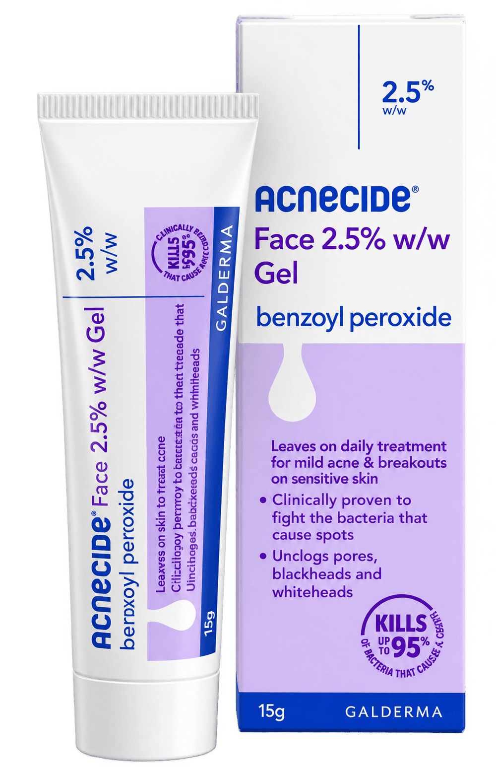 Benzoyl Peroxide 2.5% Gel (Acnecide Face - Acne)