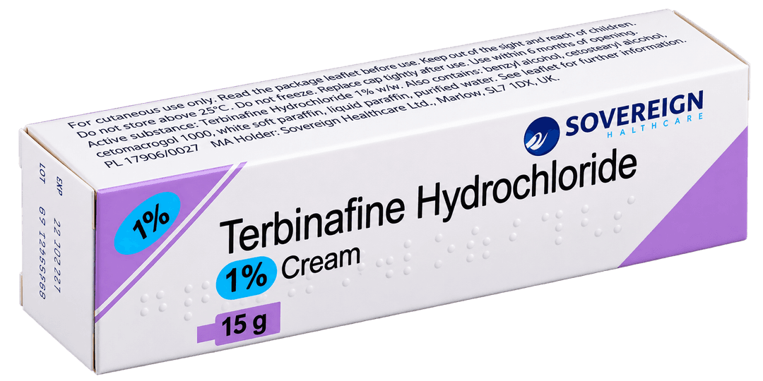 Terbinafine 1% Cream (Generic Lamisil - Athlete's Foot / Fungal Skin)
